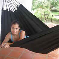 Outdoor Sort Stof Hængekøje PRO 1 personer